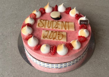 Hallonmousse Student 15 bitar