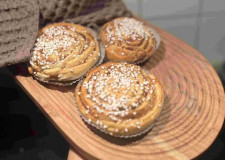 Kanelbullar bakade med Glutenfria Ingredienser